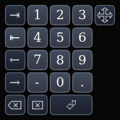 qtplasmac numpad