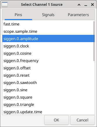 Select Channel Source